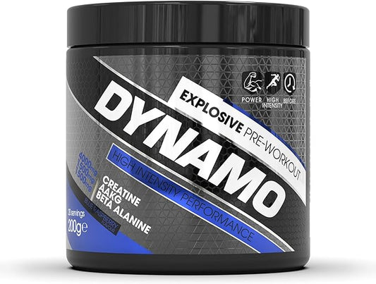 EXPLOSIVE Pre Workout DYNAMO High Intesity Blue Raspberry