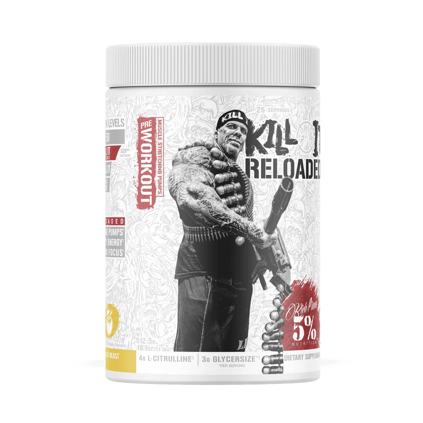 Rich Piana 5% Nutrition Kill It Reloaded Legendary Series 512.5g