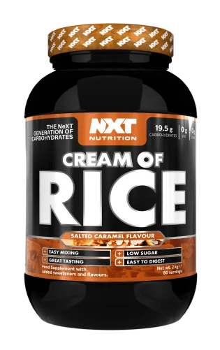 NXT NUTRITION CREAM OF RICE SALTED CARAMEL