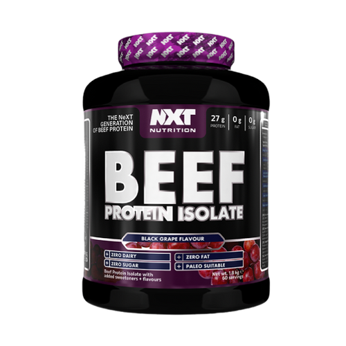 NXT NUTRITION BEEF PROTEIN ISOLATE BLACK GRAPE