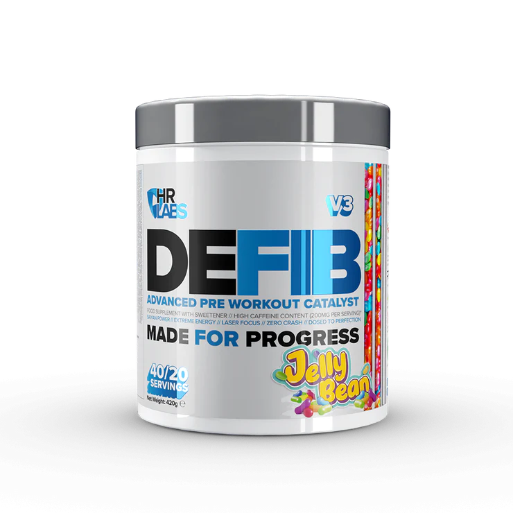 HR LABS DEFIB PRE WORKOUT V3 JELLY BEAN
