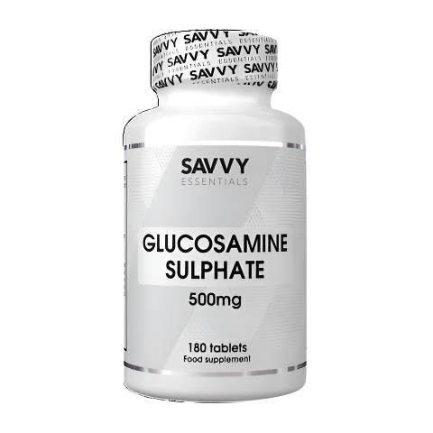 SAVVY ESSENTIALS GLUCOSAMINE SULPHATE 500MG