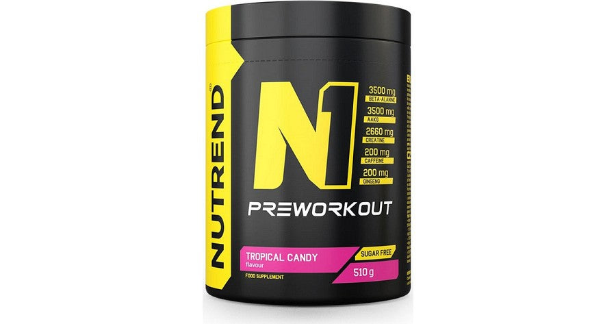 NUTREND N1 PREWORKOUT TROPICAL CANDY