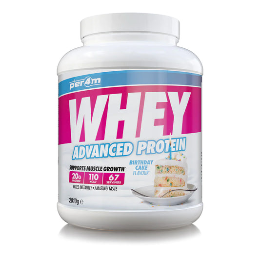 per4m WHEY Advanced Protein Birthday Cake Flavour