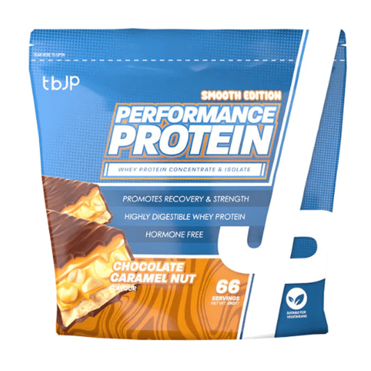 tbjp Performance Protein Whey Chocolate Caramel Nut