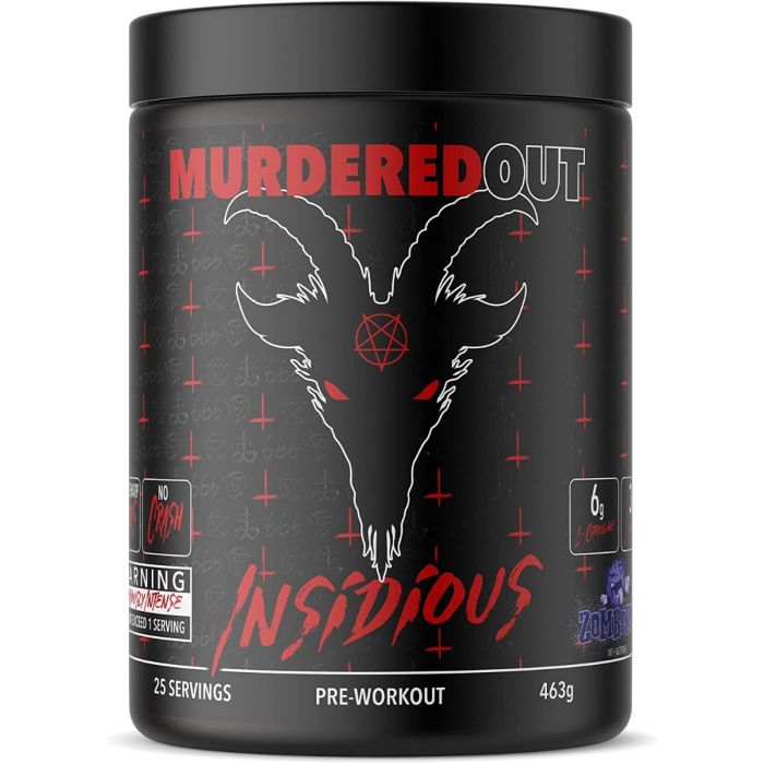 MURDERED OUT INSIDIOUS Pre Workout Zomberry