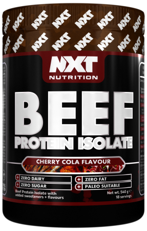 NXT NUTRITION BEEF Protein Isolate Cheery Cola Flavour