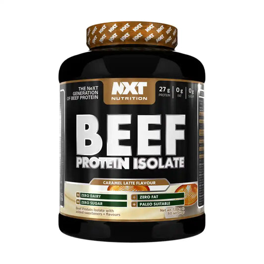 NXT BEEF Protein Isolate Caramel Lattee Flavour