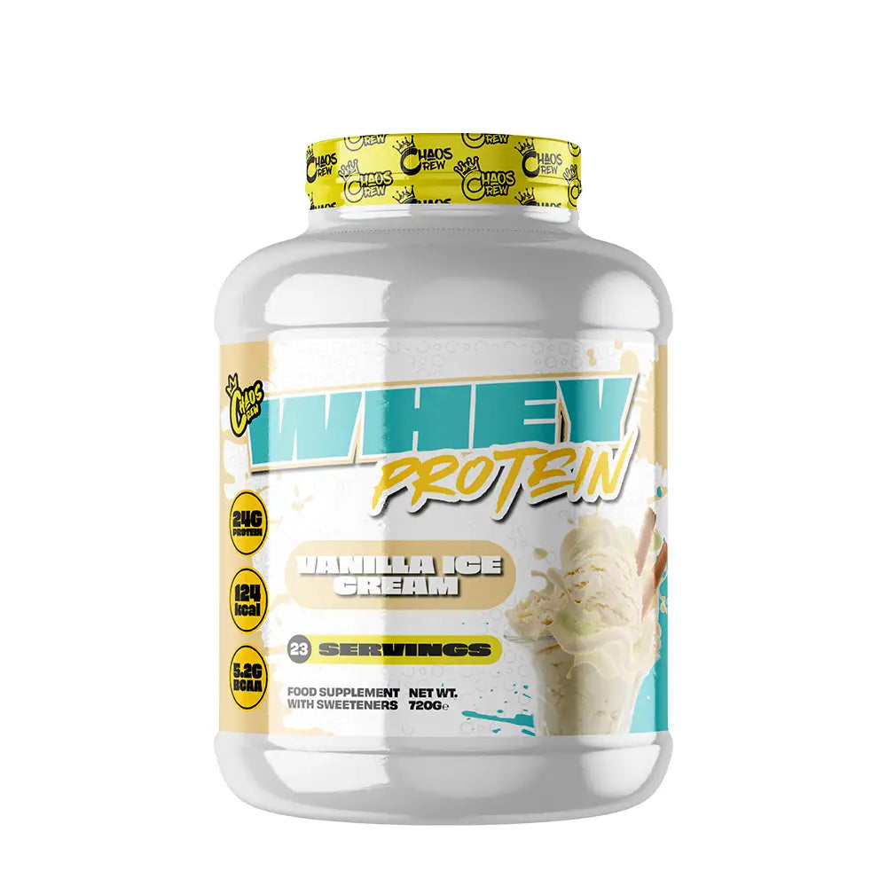 CHAOS CREW WHEY PROTEIN VANILLA ICE CREAM