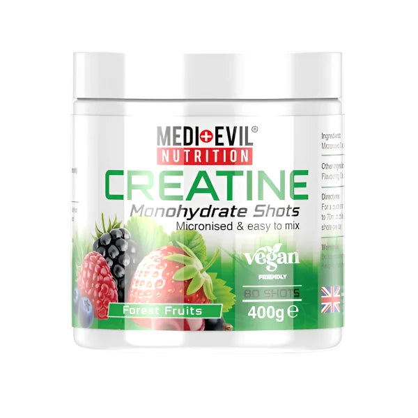 MEDI EVIL Creatine Monohydrate shots Forest Fruits