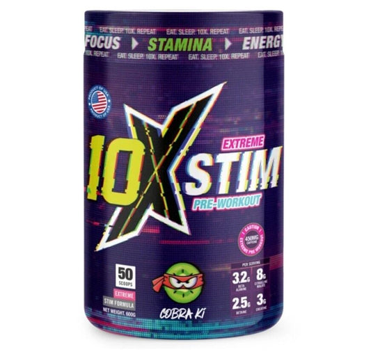 10X Extreme Stim Pre Workout Cobra Ki