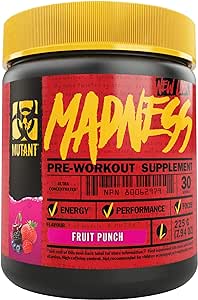 MUTANT MADNESS Pre Workout Fruit Punch