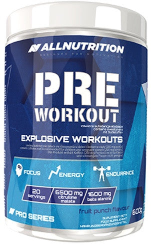 ALLNUTRITION PRE WORKOUT Pineapple-Strawberry flavour