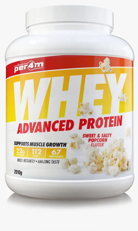 per 4m Whey Advanced Protein Sweet & Salty Popcorn