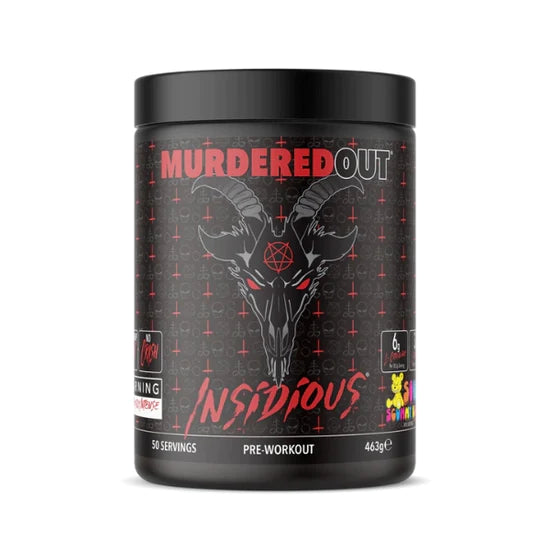 MURDERED OUT INSIDIOUS Pre Workout Sour Scummy Bear