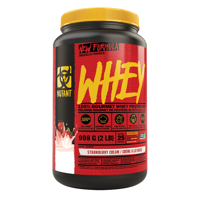 NEW FORMULA WHEY Strawberry Cream