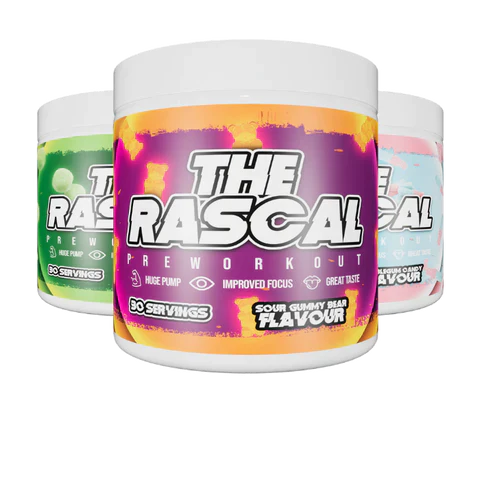 The Rascal Pre Workout Green Bon Bon Flavour