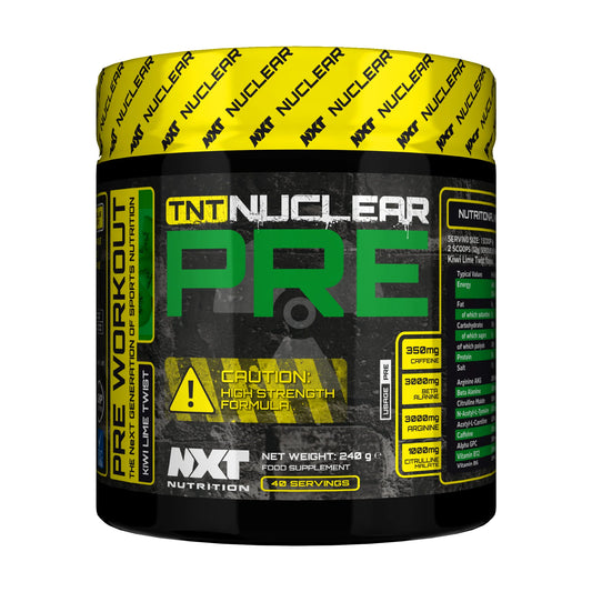 NXT NUCLEAR PRE Workout Kiwi Lime Twist