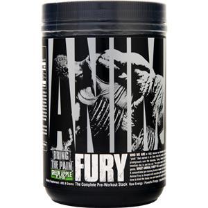 ANIMAL FURY BRING THE PAIN PRE WORKOUT GREEN APPLE