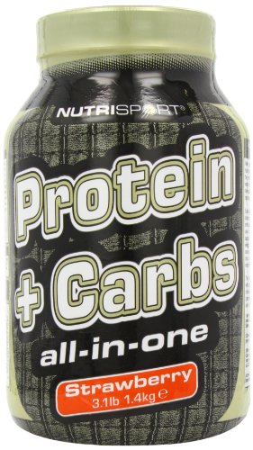 NUTRI SPORT PROTEIN + CARB ALL IN ONE STRAWBERRY