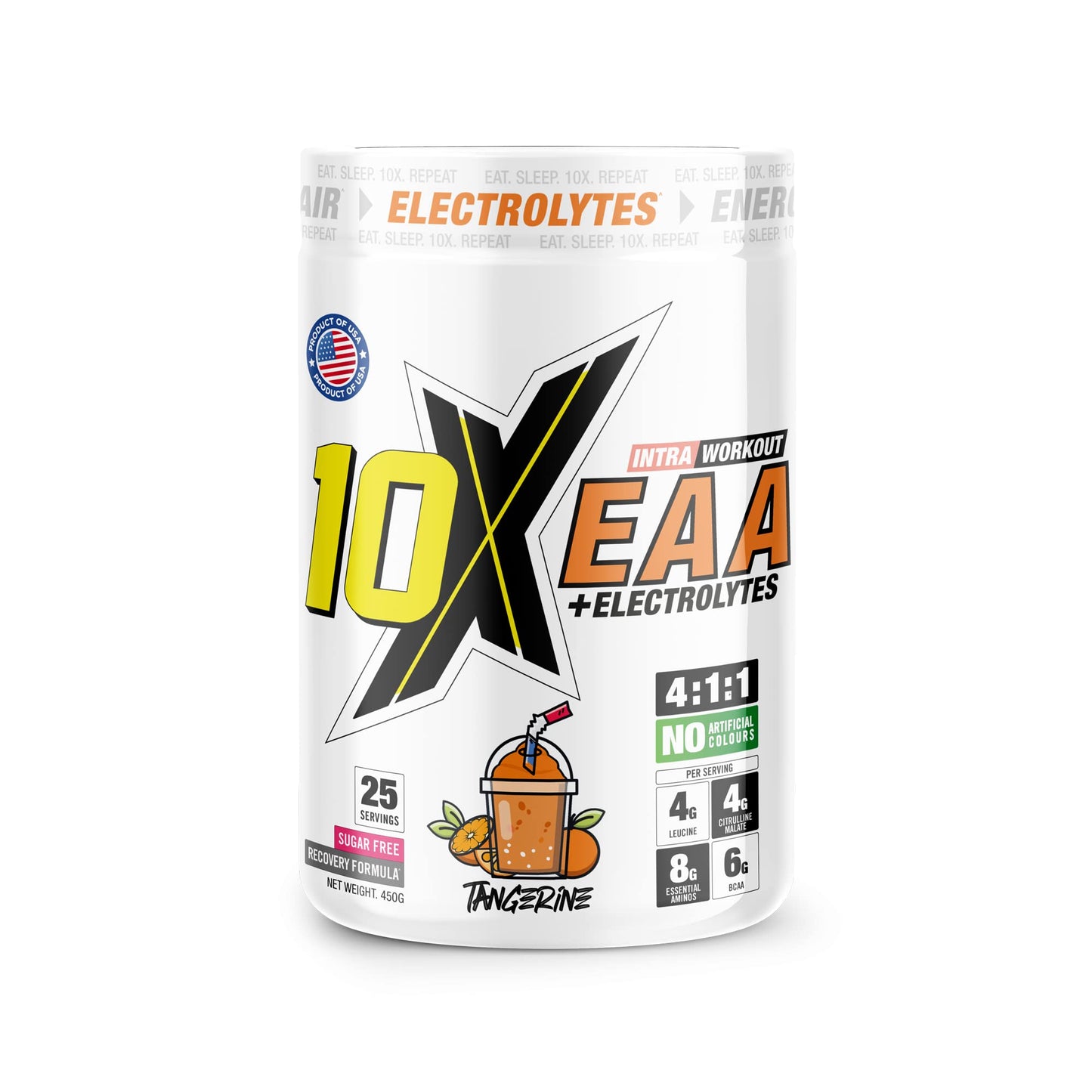 10 X EAA + ELECTROLYTES INTRA WORKOUT TANGERINE