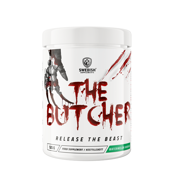 SWEDISH SUPPLEMMENTS THE BUTCHER PRE WORKOUT WATERMELON