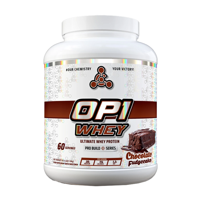 CHEMICAL WARFARE OP1 WHEY CHOCOLATE FUDGECAKE