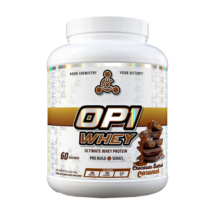 CHEMICAL WARFARE OP1 WHEY CHOCOLATE SALTED CARAMEL