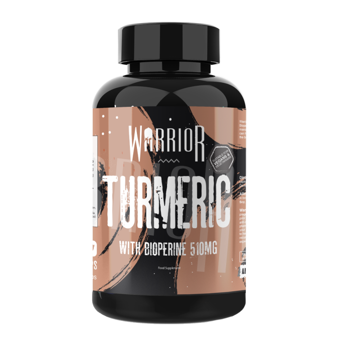 WARRIOR TURMERIC WITH BIOPERINE 510MG