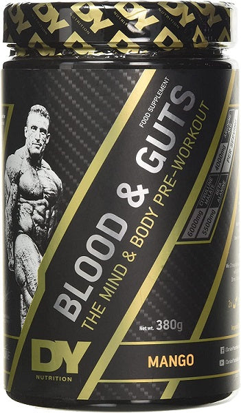 DORIAN YATES BLOOD AND GUTS PRE WORKOUT MANGO