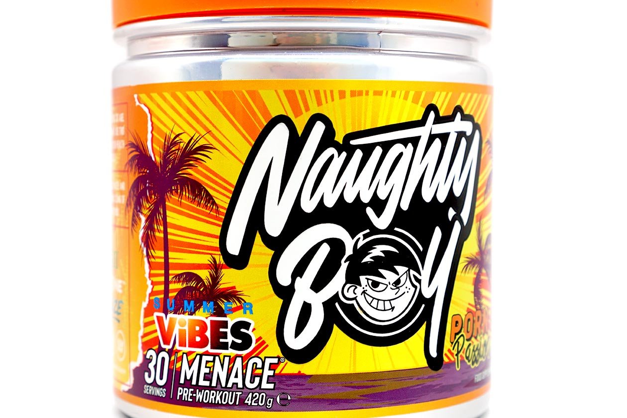 NAUGHTY BOY VIBES MENACE PRE WORKOUT AMARETTO SOUR