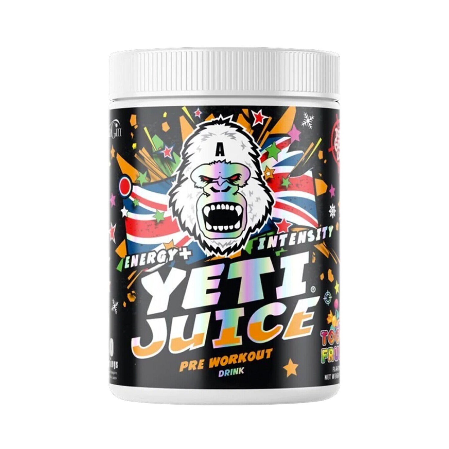 GORILLALPHA YETI JUICE PRE WORKOUT TOOTY FRUITY