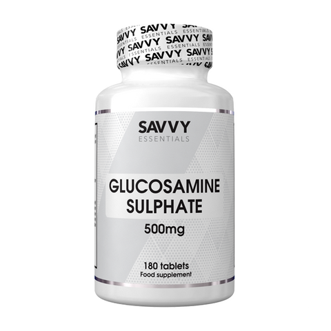 SAVVY ESSENTIALS GLUCOSAMINE SULPHATE 500MG