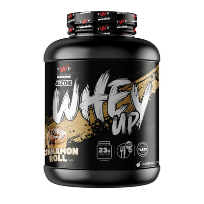 TWP PLATINUM SERIES ALL THE WHEY UP PROTEIN CINNAMON ROLL